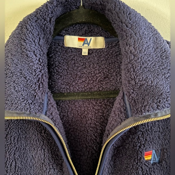 Aviator Nation Plush Teddy Pullover Sweatshirt - Picture 3 of 4